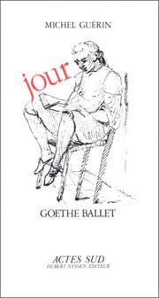 Cover of: Jour: Goethe ballet