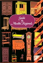 Cover of: Guide du meuble régional