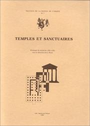 Cover of: Temples et sanctuaires by Georges Roux