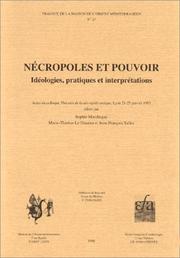 Nécropoles et pouvoir by Colloque Théories de la nécropole antique (1995 Lyon, France)