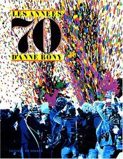 Cover of: Les Années 70 d'Anne Bony.