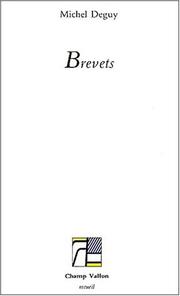 Cover of: Brevets