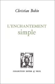 Cover of: L' enchantement simple