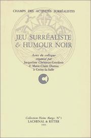 Cover of: Jeu surréaliste et humour noir