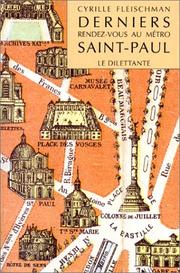 Cover of: Derniers rendez-vous au métro Saint-Paul