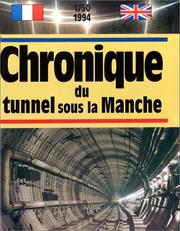 Cover of: Chronique du Tunnel sous la Manche