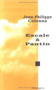 Cover of: Escale à Pantin: nouvelles