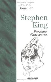 Cover of: Stephen King  by Laurent Bourdier