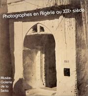 Cover of: Photographes en Algérie au XIXe siècle