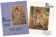 Cover of: Pascin, catalogue raisonne by Yves Hemin