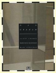 Cover of: Dan Graham by Alain Charre