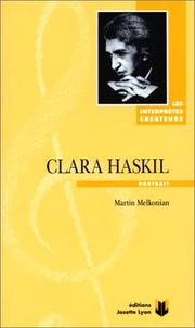 Cover of: Clara Haskil: portrait