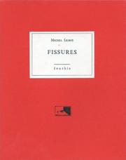 Cover of: Fissures by Leiris, Michel