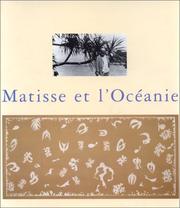 Cover of: Matisse et l'Océanie by Henri Matisse