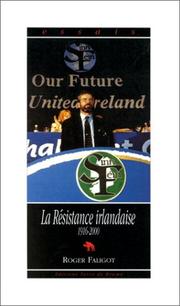 Cover of: La Résistance irlandaise, 1916-1992 by Roger Faligot