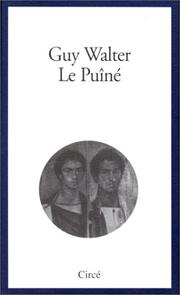 Cover of: Le puîné: récit