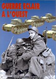 Cover of: Guerre éclair à l'Ouest