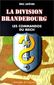 Cover of: Division Brandebourg: les commandos du Reich