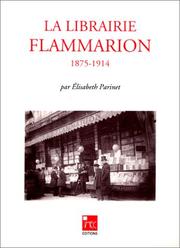 Cover of: La Librairie Flammarion: 1875-1914