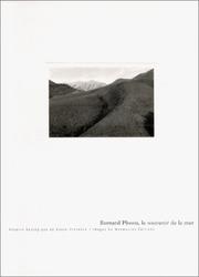 Cover of: Le souvenir de la mer by Bernard Plossu