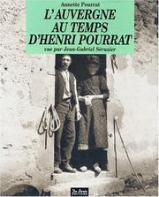 Cover of: L' Auvergne au temps d'Henri Pourrat