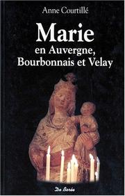 Cover of: Marie en Auvergne, Bourbonnais et Velay