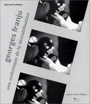 Cover of: Georges Franju by Gérard Leblanc