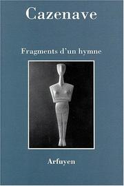 Cover of: Fragments d'un hymne