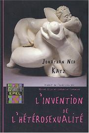 Cover of: L'invention de l'heterosexualite by Michel Oliva