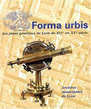 Cover of: Forma urbis by 