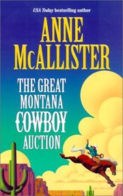 Cover of: The Great Montana Cowboy Auction by Anne McAllister