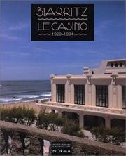 Cover of: Biarritz: Le casino, 1929-1994