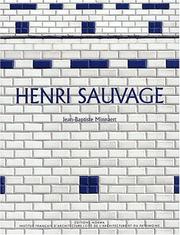 Cover of: Henri Sauvage (1873-1932)