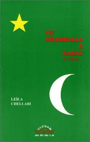 Cover of: De Shamballa à Rabat by Leïla Chellabi