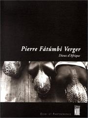 Cover of: Dieux D'Afrique by Pierre Verger