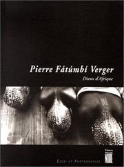 Cover of: Dieux d'Afrique by Pierre Verger