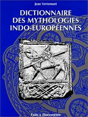 Cover of: Dictionnaire des mythologies indo-européennes