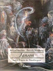 Janson by Roland Barthes