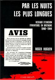 Cover of: Par les nuits les plus longues by Roger Huguen