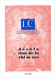 Luis Cernuda by Rencontres à l'Orangerie (1994 Limoges, France)