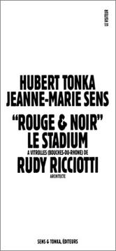 Cover of: "Rouge & noir" by Hubert Tonka