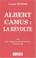 Cover of: Albert Camus