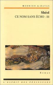 Cover of: Shéol: roman