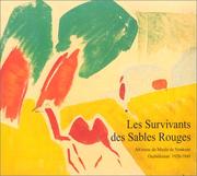 Cover of: Les survivants des Sables Rouges by 