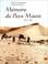 Cover of: Mémoire du pays maure