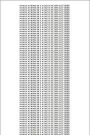 Cover of: Mélanges espace & temps