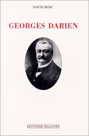 Georges Darien by David Bosc