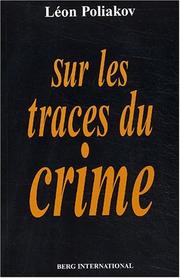 Cover of: Sur les traces du crime