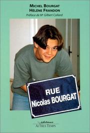 Cover of: Rue Nicolas Bourgat by Michel Bourgat