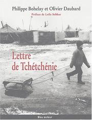 Cover of: Lettre de Tchétchénie